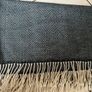 Teal Fringe Throw Image 3