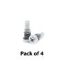 iPhone 8 8 Plus SE2 SE3 2020 SE 2022 Replacement Bottom Dock Screws Silver Image 3