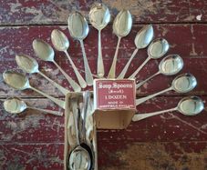 19 Piece Silverplate Spoons