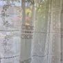 Vintage Style Lace Curtain Panels X 2 Image 2
