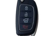 4 Buttons Car Flip Folding Remote Key Shell Fob Case For HYUNDAI Mistra Santa Fe Sonata Tucson Accent I30 I40 I45