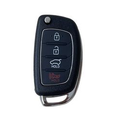 4 Buttons Car Flip Folding Remote Key Shell Fob Case For HYUNDAI Mistra Santa Fe Sonata Tucson Accent I30 I40 I45