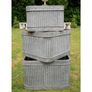 Planter Set Of 3 Square Tubs  D7089 Image 2