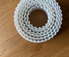 Pastry Cutters X 6 in Container