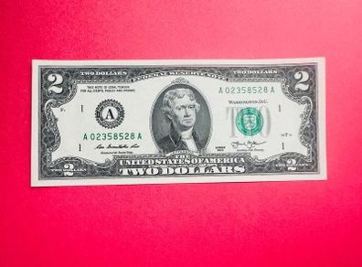 Usa  2  DOLLARS   2013. Letter  (  A1  )  BOSTON ( Uncirculated )