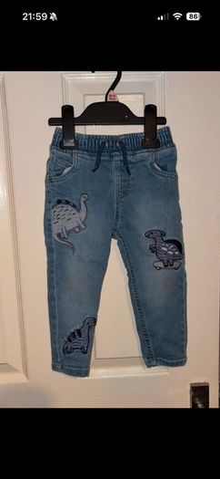 Dunnes Stores Dinosaur jeans 18-23 months