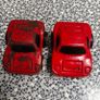 Pair of Tonka Mini Red Coupe Race Sports Cars from 1970s Image 4