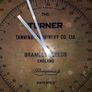 home made brass time clock Image 2