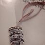 New genuine pandora sterling silver purple enamel ring Image 2