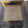 Solid Oak nest of tables Image 5