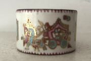 Vintage 1960s M Aichberger Vienna Enamel Napkin Ring