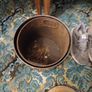100-Year-Old Antique Lidded Coal Scuttle - Vintage Family Heirloom with Original Inner Liner Image 2