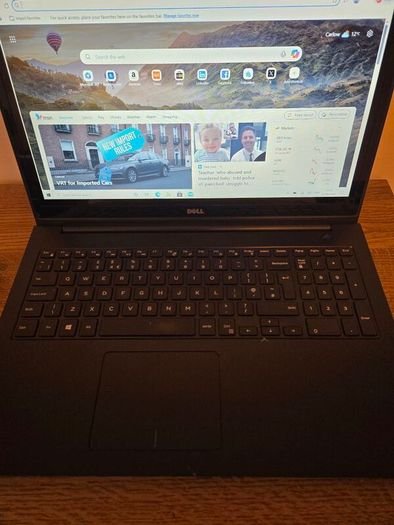 15" Dell Inspiron Laptop.  Intel Core i7, 3.1GHz, 8GB RAM, 1TB Hard Drive.  Touchscreen.