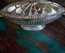vintage rose bowl