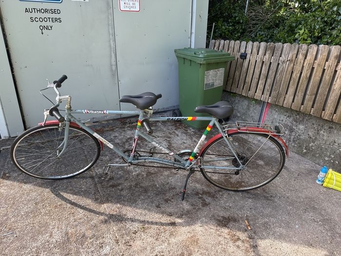 vintage Tandem bike