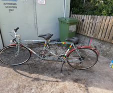vintage Tandem bike