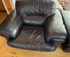 sofa and arm chair