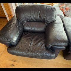 sofa and arm chair