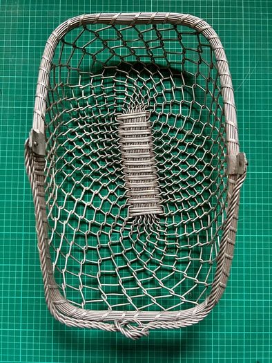 Metal Silver Basket