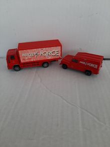 CORGI toy truck and van