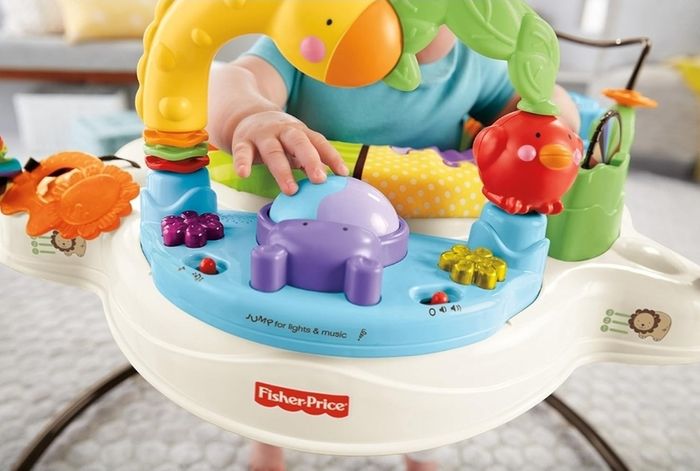 fisher Price bouncer with music