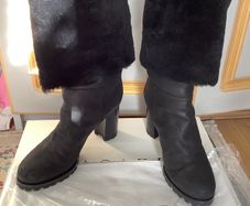 Casadei shearling boots, RRP 1100, new, UK 5.5