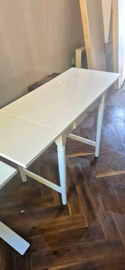 ikea ingatorp off white fold out desk