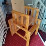 Kids chair and table Image 2