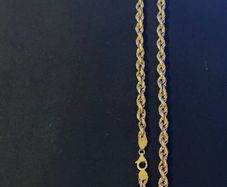 14k gold chain rope 19 grams
