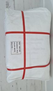 White Tarpaulin Polypropylene 250 gsm heavy duty cover