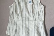 Ladies linen M&amp;S top