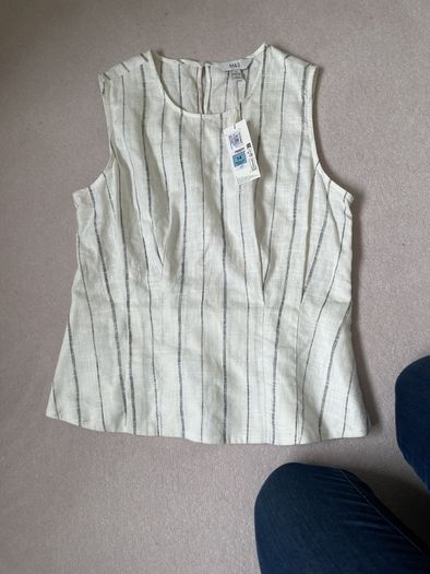 Ladies linen M&S top