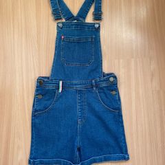 Joules denim dungaree shorts 11 years