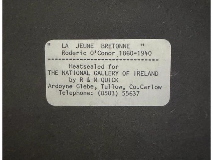 Vintage National Gallery Official Heat Sealed Wooden Prints