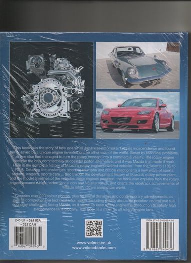 Mazda Rotary-Engined Cars: From Cosmo 110S to RX-8 by Marc Cranswick