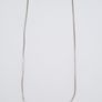 925 vintage sterling silver necklace and cross pendant Image 2