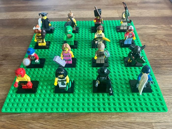 Premium LEGO Collectible Minifigure Master Collection (Series 1-11 + Team GB Olympics)