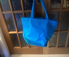 Vintage Blue Beachbag