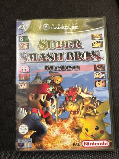 Nintendo GameCube console and games Mario