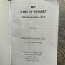 The official rulebook - The Laws of Cricket (2000 Code 4th Edition - 2010) Image 3