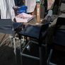 4 Indoor/outdoor Stackable Plastic Bar Stools Image 2
