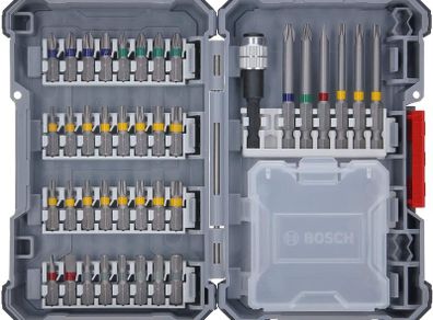 Bosch Professional 40 Pieces Drill Set (Pick and Click, Extra Hard Screwdriver Bits, with Universal Holder)