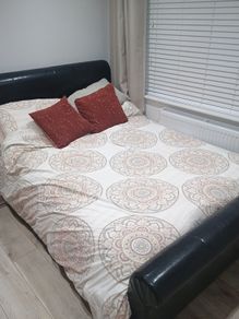 Double bed Frame + optional mattress free