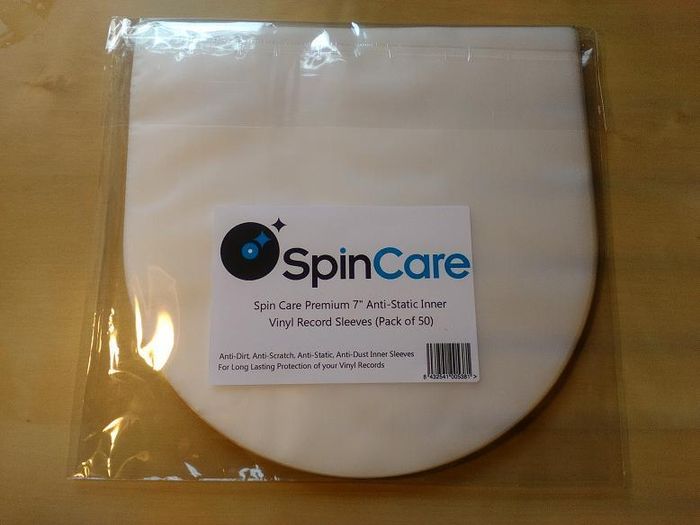 16% OFF! 100 x 7 Inch Premium Quality Vinyl Record Inner Sleeves - ANTI-STATIC HDPE (Nagaoka Style)
