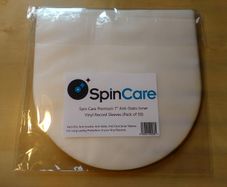 10 x 7 Inch Premium Quality Vinyl Record Inner Sleeves - ANTI-STATIC HDPE (Nagaoka Style)