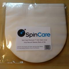 10 x 7 Inch Premium Quality Vinyl Record Inner Sleeves - ANTI-STATIC HDPE (Nagaoka Style)