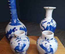 Chinese Vase Collection 18th -19th Century Miniature Vases