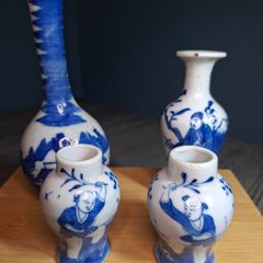 Chinese Vase Collection 18th -19th Century Miniature Vases