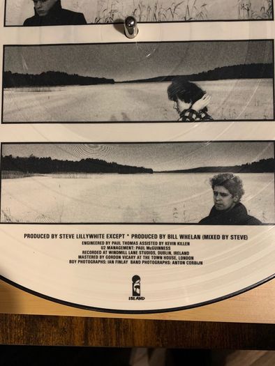 U2 - War Original 12" Vinyl Picture Disc 1983