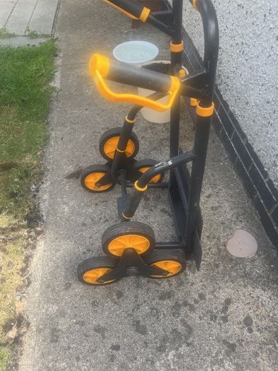 Walking up trolley